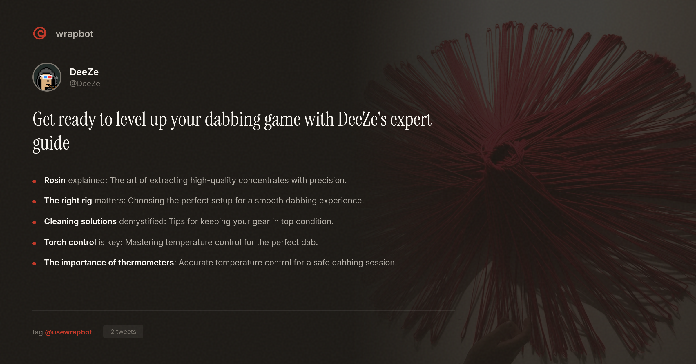 Get ready to level up your dabbing game with DeeZe's expert guide